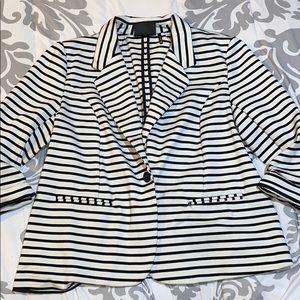 Striped blazer